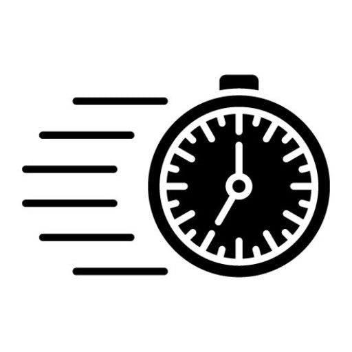 Speed Glyph Icon | Factory