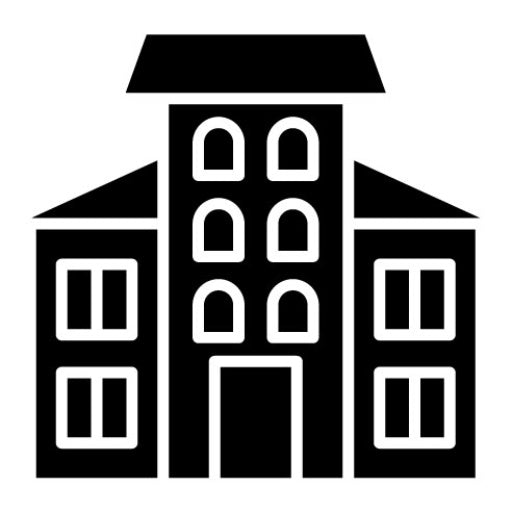 Villa Glyph Icon | Village