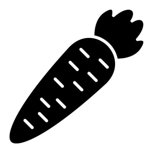 Carrots Glyph Icon