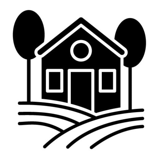 Village Glyph Icon | Village