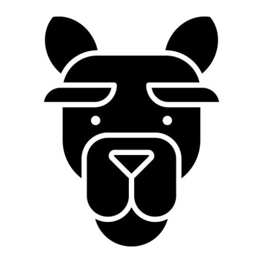 Camel Glyph Icon | In The Wild