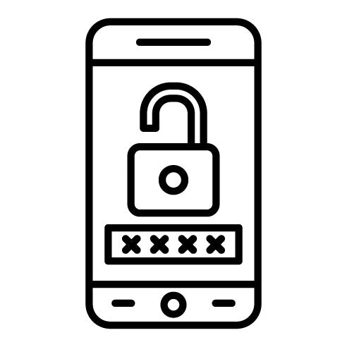 Mobile Password Icon