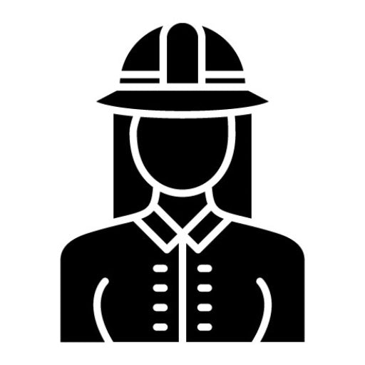 Desert Guide Glyph Icon