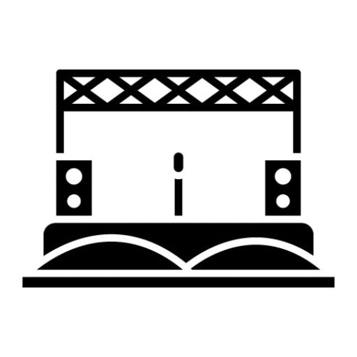 Desert Music Festival Glyph Icon
