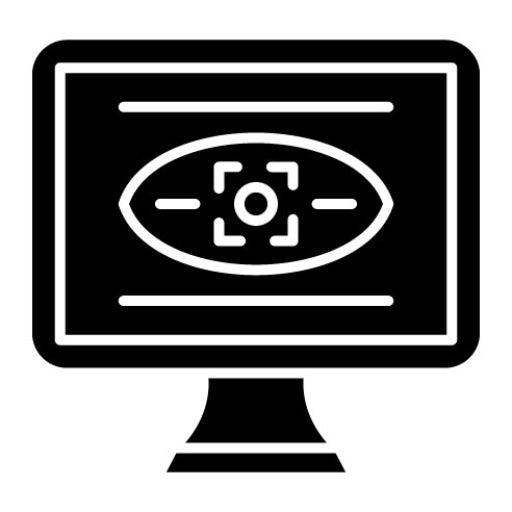 Security Monitors Glyph Icon