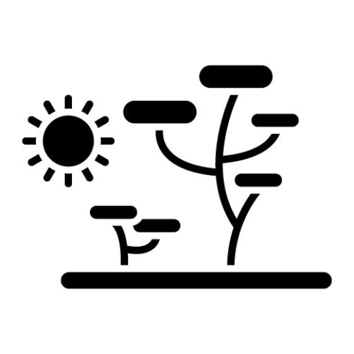 Savana Glyph Icon
