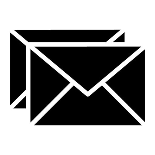 Envelope Glyph Icon | Postal Service