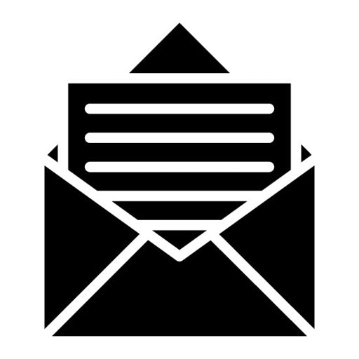 Letter Glyph Icon | Postal Service