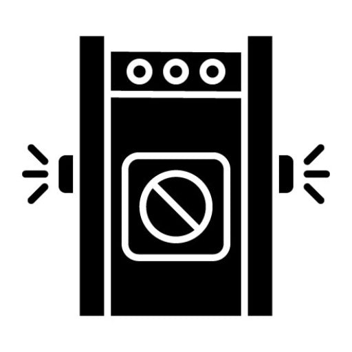 Detector Glyph Icon