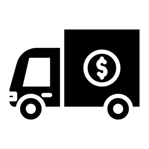 Shipping Rate Glyph Icon