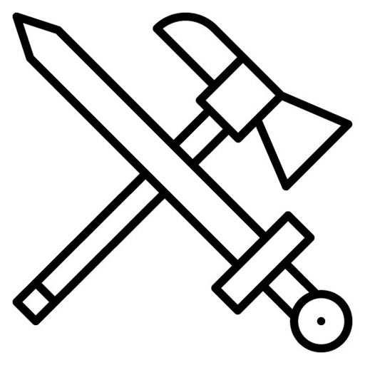 Axe And Sword Icon