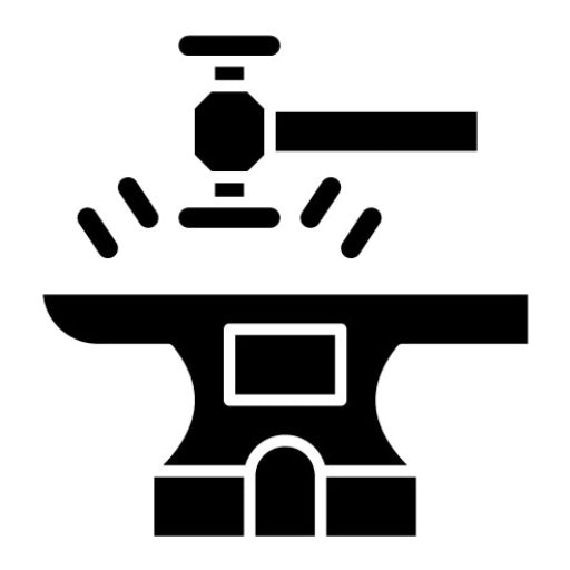 Blacksmith Glyph Icon