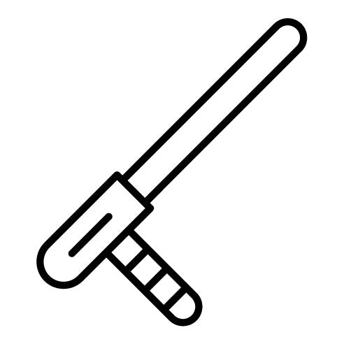 Baton Icon | Protection and Security