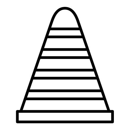 Traffic Cone Icon | Protection and Security