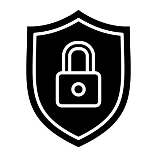 Security Shield Glyph Icon