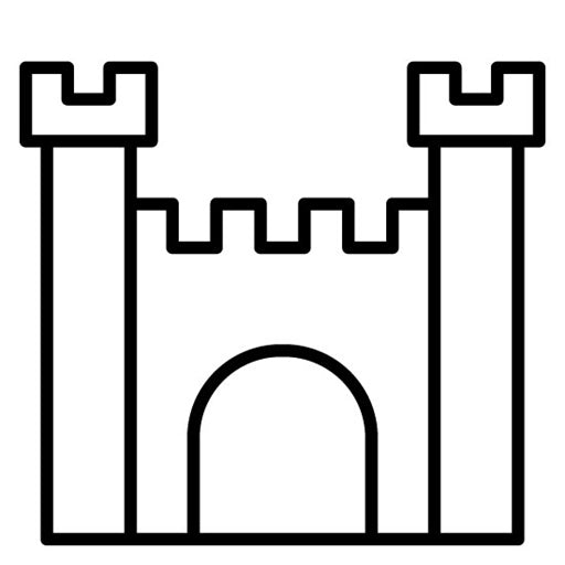 Viking Castle Icon