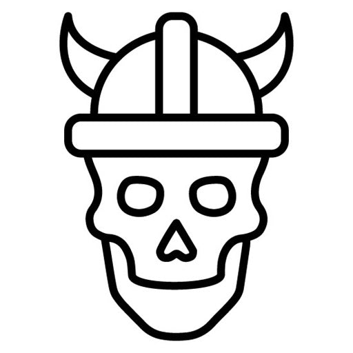 Viking Skull Icon