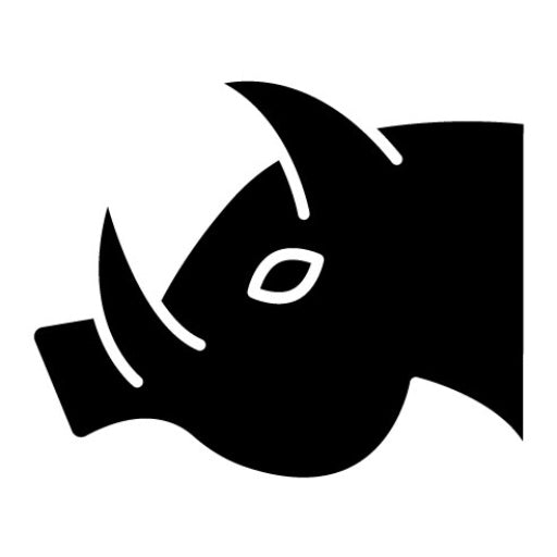 Wild Boar Glyph Icon