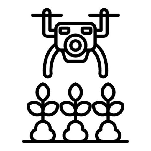 Agricultural Drones Icon