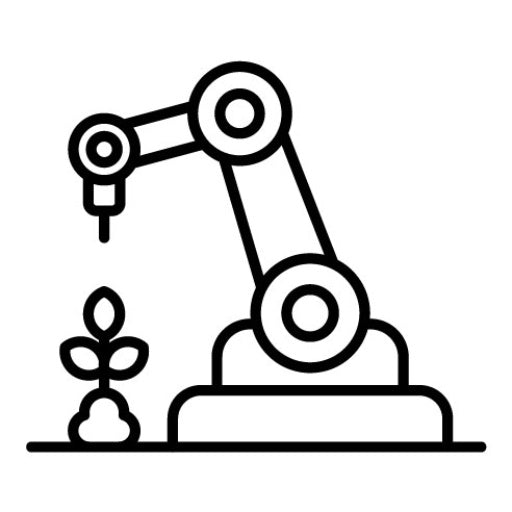 Agricultural Robot Icon