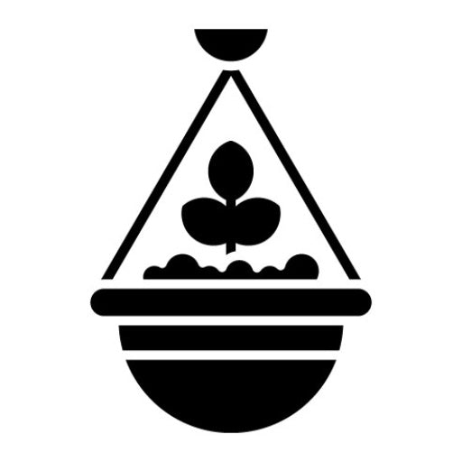 Air Planting Glyph Icon