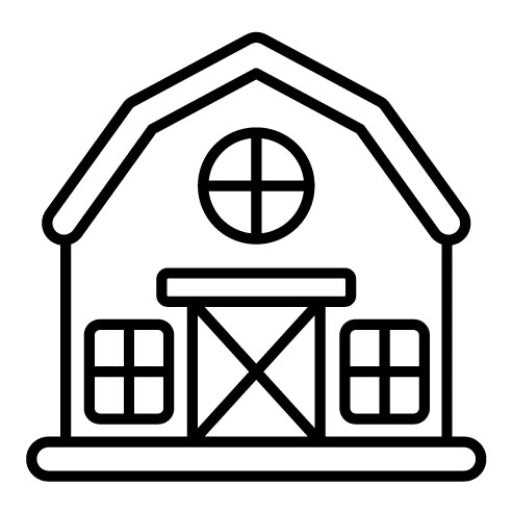 Barn Icon | Farming and Gardening