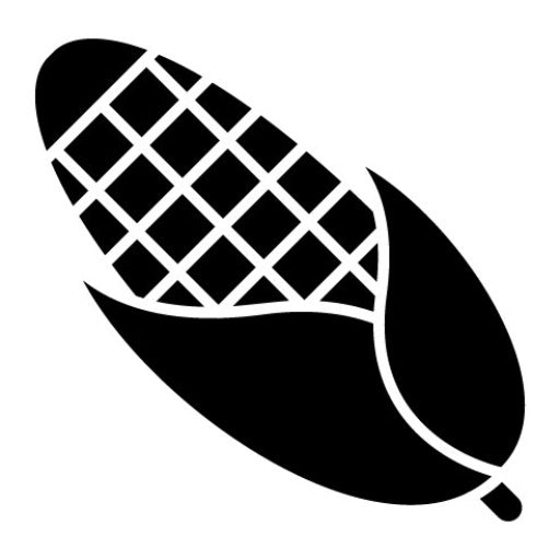 Corn Glyph Icon | Farming and Gardening