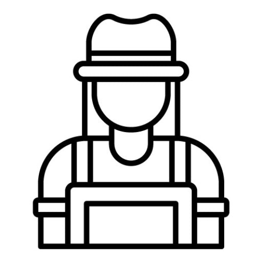 Farmer Female Icon