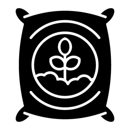 Fertilizer Glyph Icon | Farming and Gardening