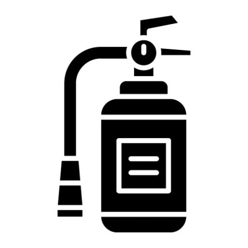 Emergency Fire Extinguisher Icon