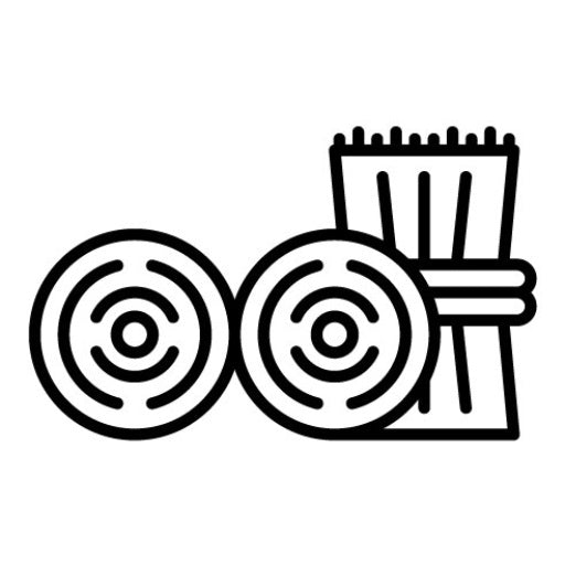 Hay Bale Icon | Farming and Gardening