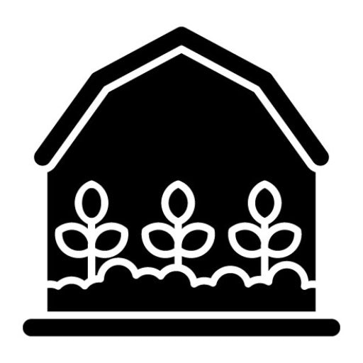 Indoor Urban Farming Glyph Icon