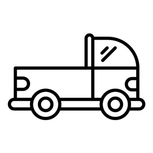Pickup Truck Icon | Farming and Gardening