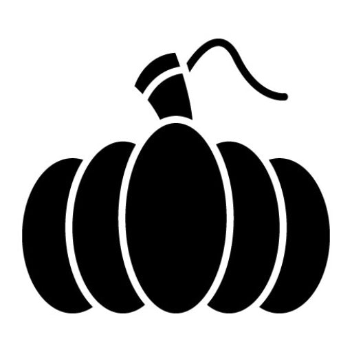 Pumpkin Glyph Icon | Farming and Gardening