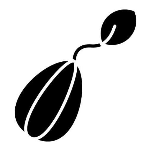Seed Glyph Icon