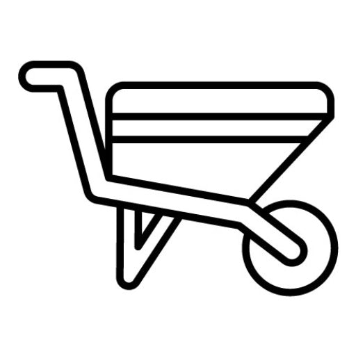 Wheelbarrow Icon | Farming and Gardening