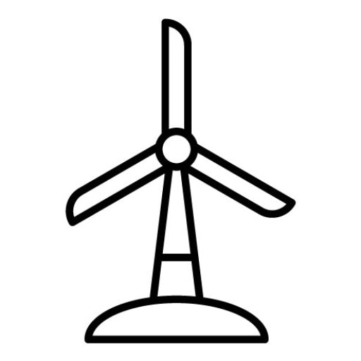 Wind Turbine Icon | Farming and Gardening