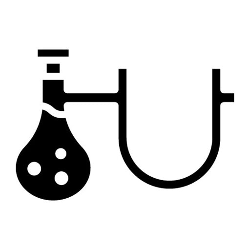 U Tube Glyph Icon