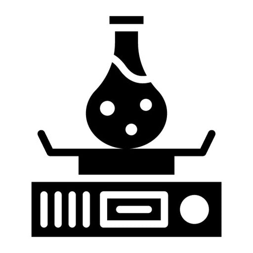 Magnetic Stirrer Glyph Icon