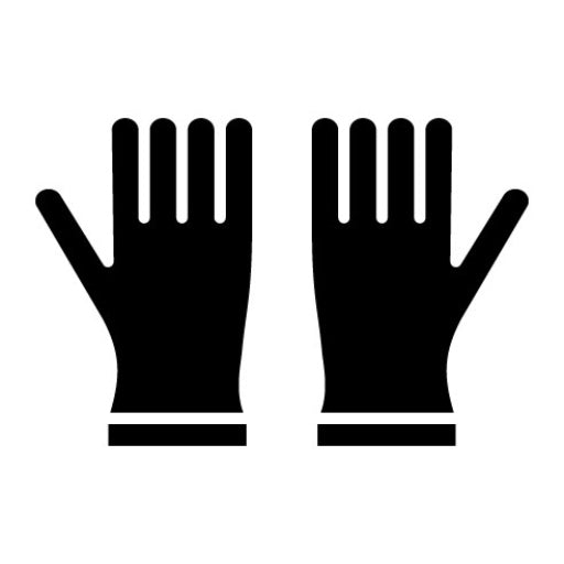 Gloves Glyph Icon