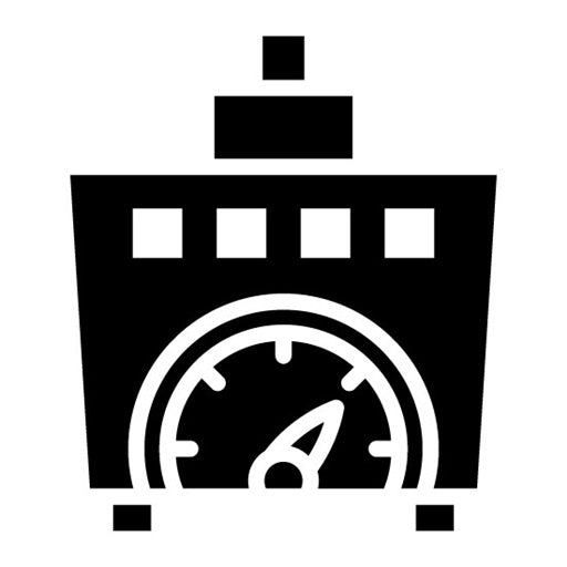 Vortex Mixer Glyph Icon
