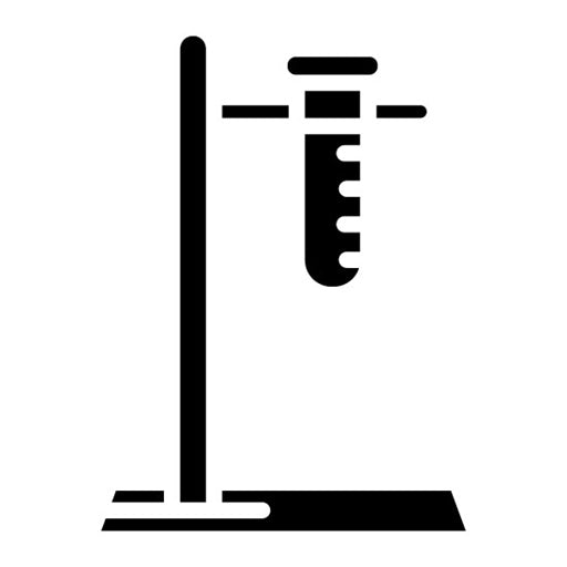 Test Tube Stand Glyph Icon | Science