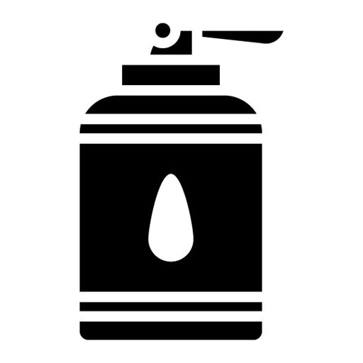 Wash Bottle Glyph Icon | Science