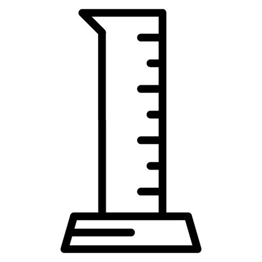 Graduated Cylinder Icon | Science