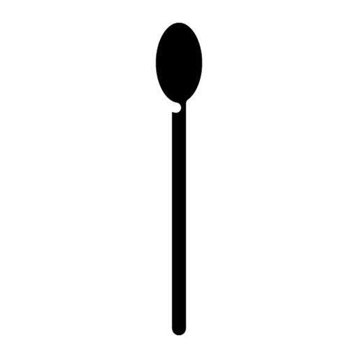 Glass Rod Glyph Icon