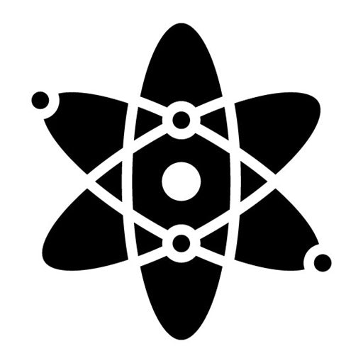 Atom Glyph Icon | Science