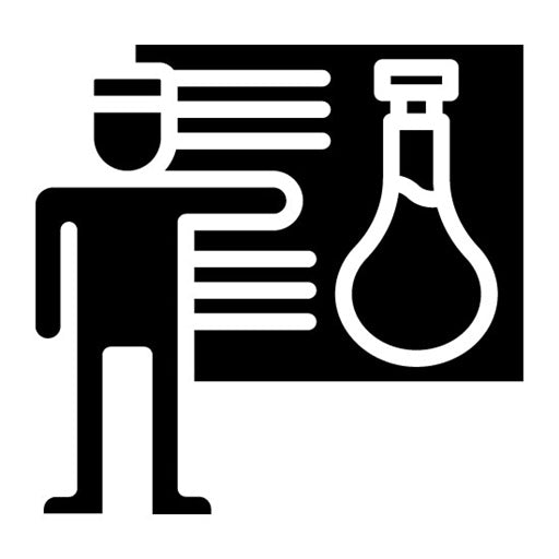 Chemical Presentation Glyph Icon