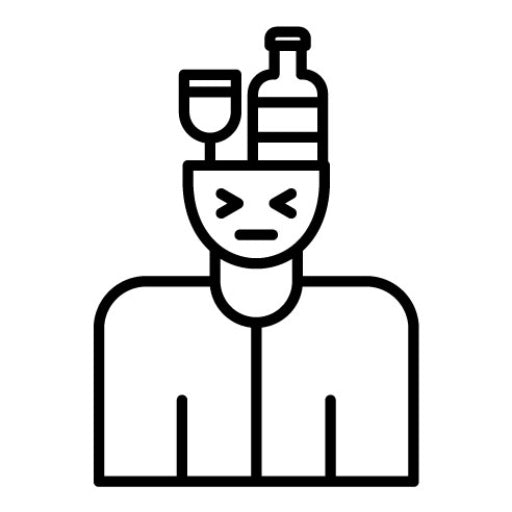 Alcohol Addiction Icon