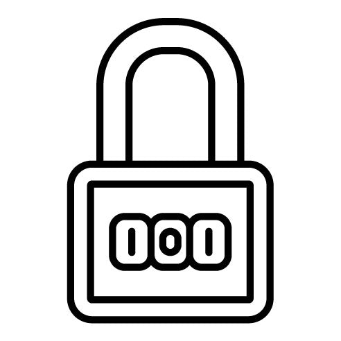 Number Padlock Icon