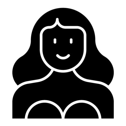 Actress Glyph Icon | Professions